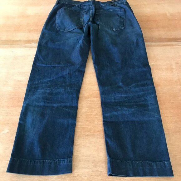 Citizens Of Humanity Cuffed Cropped Jeans Women 30 Blue Mid Rise Stretch 17966 - Picture 2 of 12